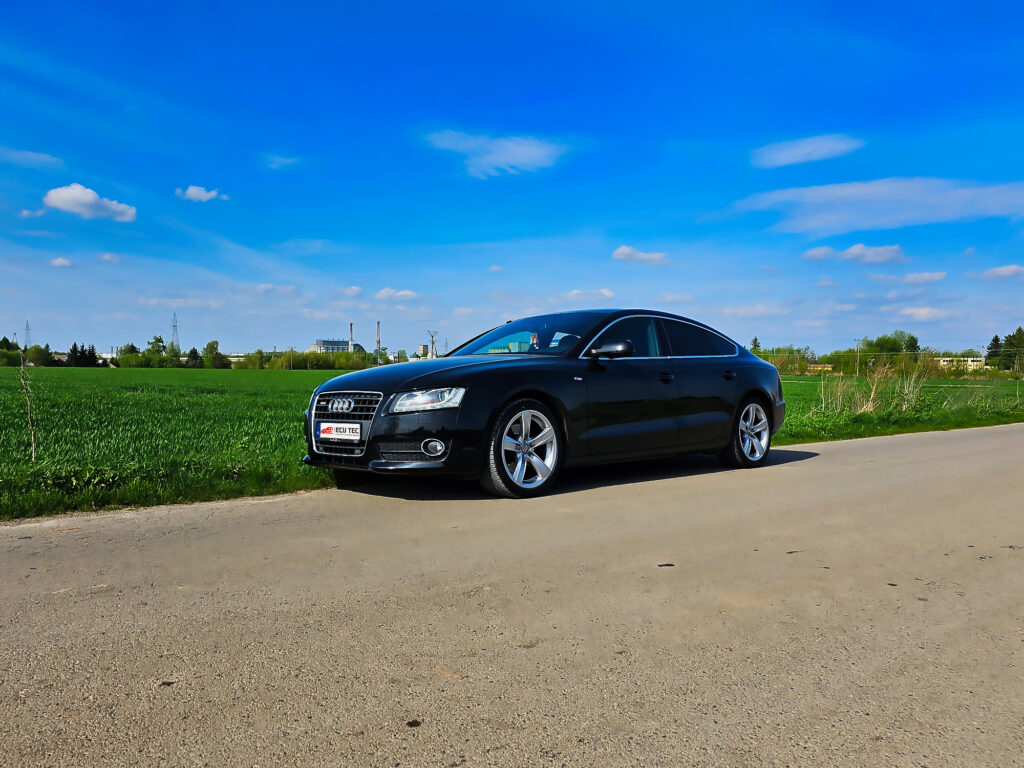 Audi A5 8T 2.0 TDI | Stage 1 | 163 KM / 350 Nm ➡ 198 KM / 412 Nm