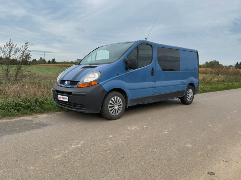 Renault Trafic II 1.9 dCi | Stage 1 | 101 KM / 240 Nm ➡ 128 KM / 278 Nm